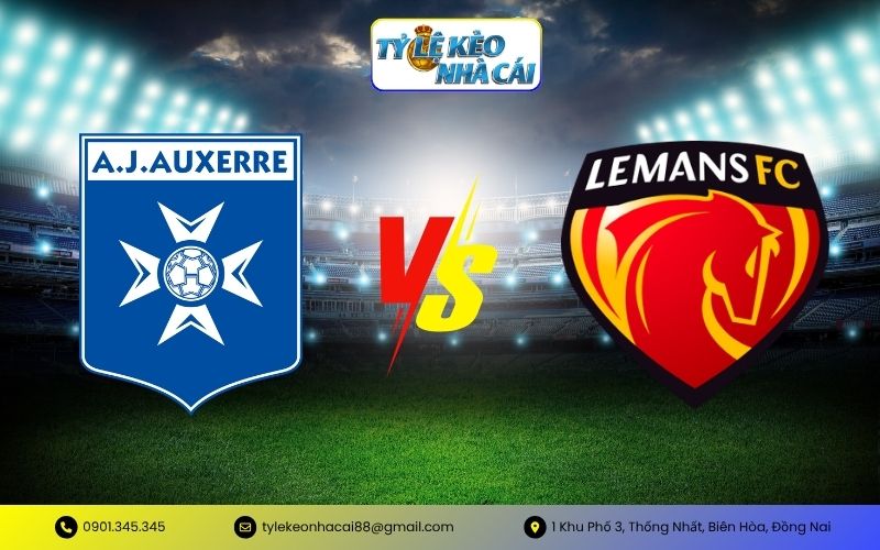 AJ Auxerre với Le Mans FC
