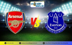 Arsenal với Everton
